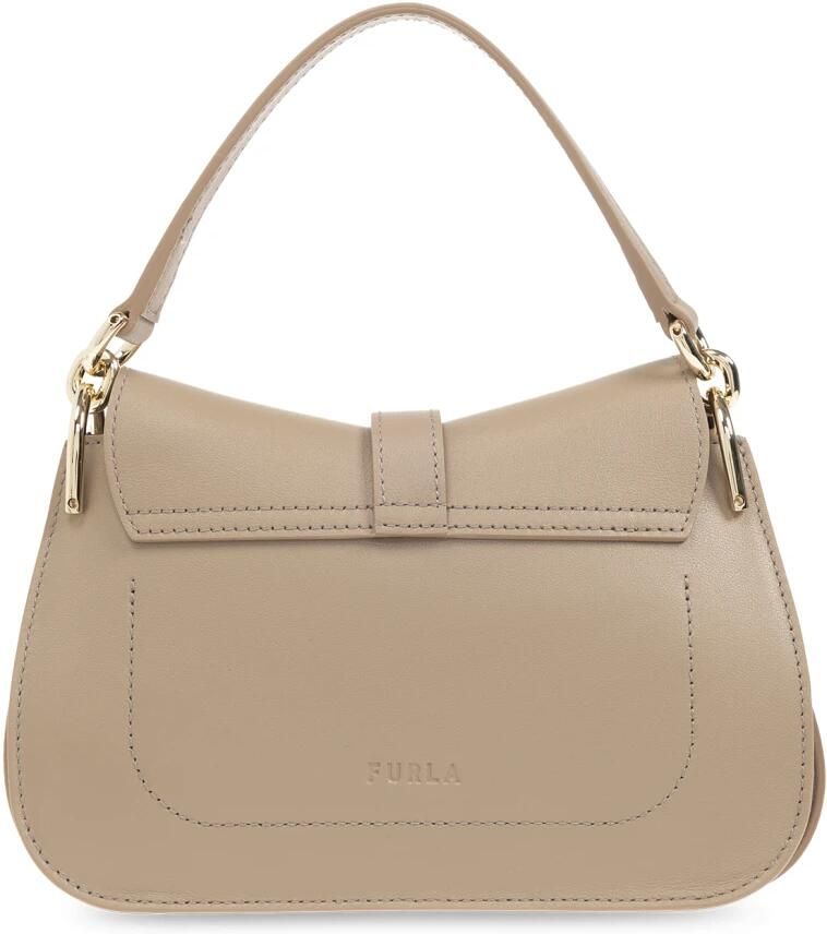Furla Crossbody bags Flow Mini Top Handle in beige - Foto 10