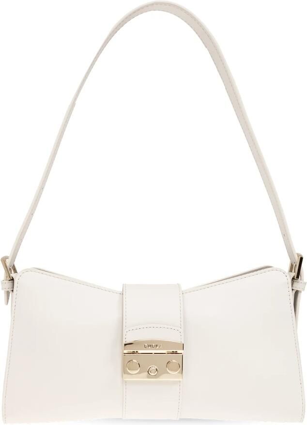 FURLA Dames Schoudertassen Metropolis Mini Shoulder Bag Remix Wit - Foto 6