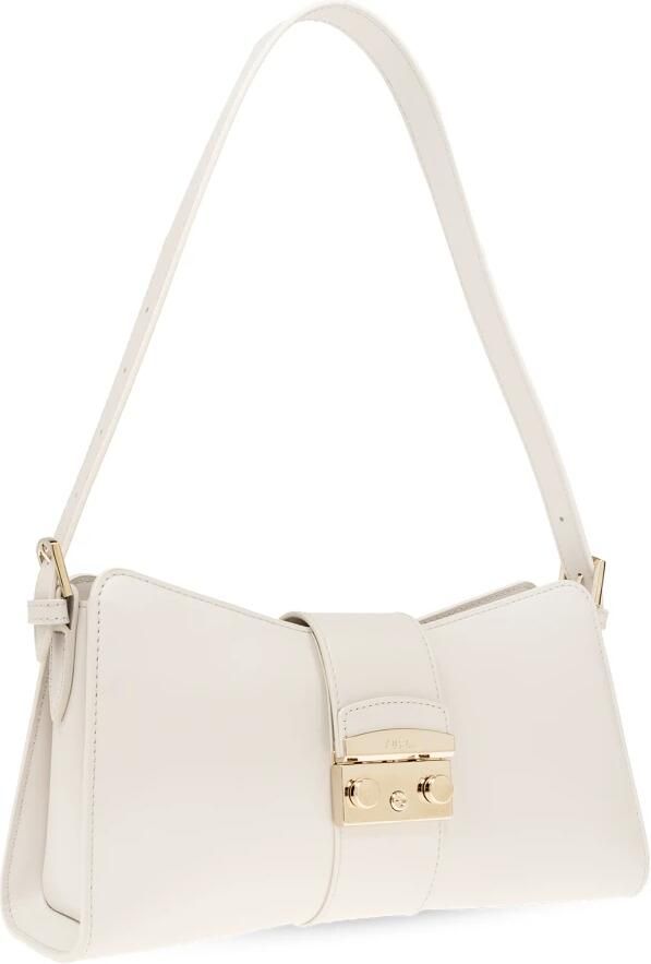 FURLA Dames Schoudertassen Metropolis Mini Shoulder Bag Remix Wit - Foto 5
