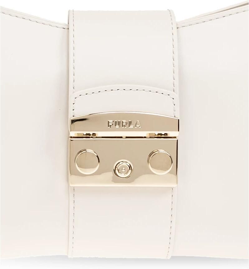 FURLA Dames Schoudertassen Metropolis Mini Shoulder Bag Remix Wit