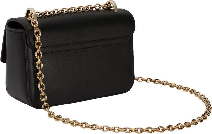 Furla Zwarte Leren Schoudertas met Verstelbare Band Black Dames - Foto 6