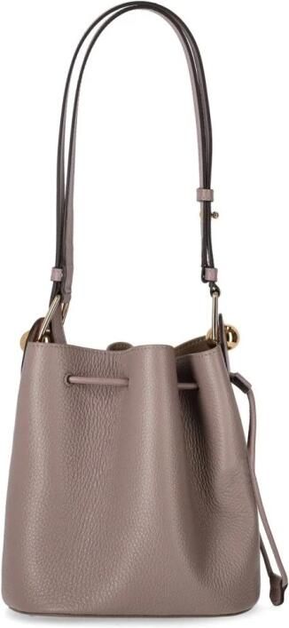 Furla Bucket bags Sfera Mini Stucco Gray Bucket Bag in grijs
