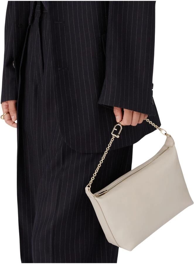 Furla Crossbody bags Nuvola Mini Crossbody Hobo in taupe - Foto 5