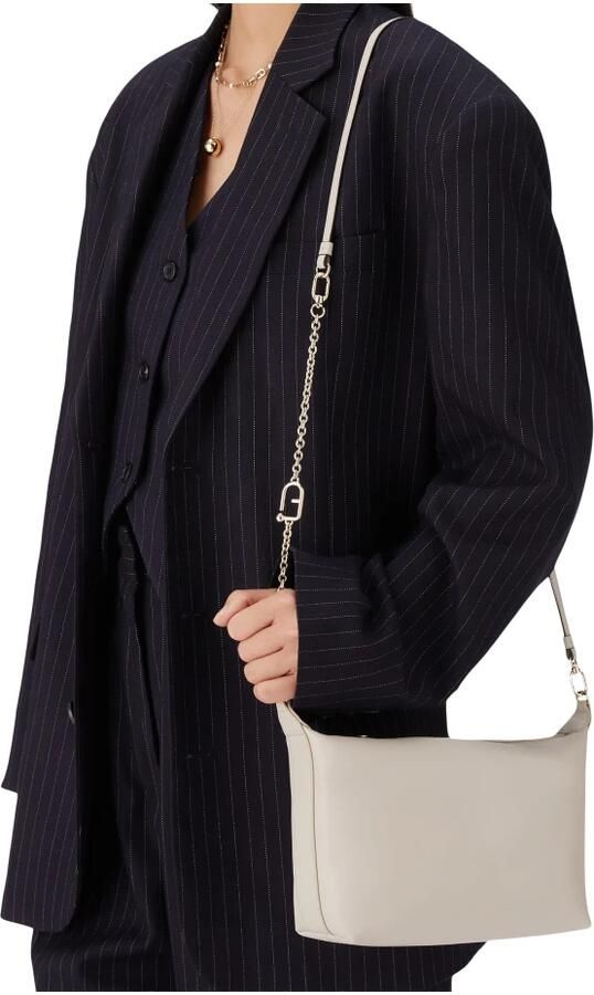 Furla Crossbody bags Nuvola Mini Crossbody Hobo in taupe - Foto 7
