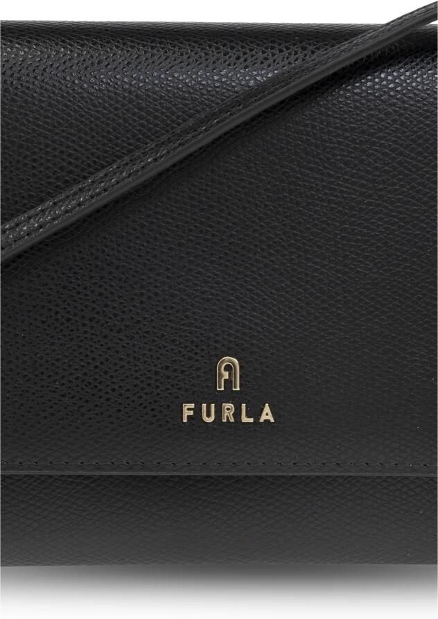 Furla Portemonnee op ketting Camelia Black Dames