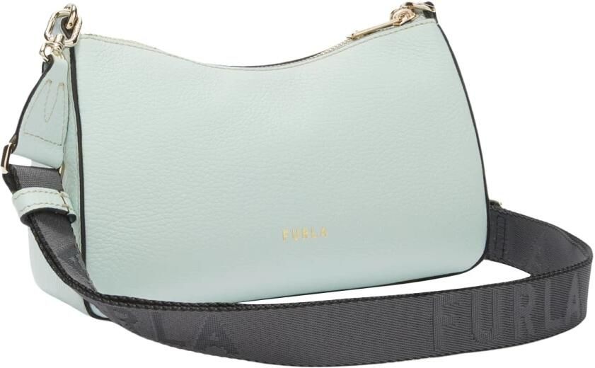 Furla Lichtblauwe Leren Schoudertas Blue Dames - Foto 5
