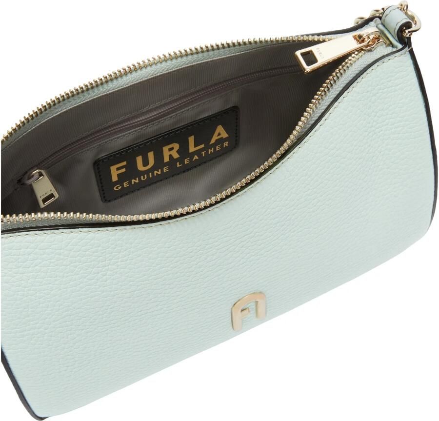 Furla Lichtblauwe Leren Schoudertas Blue Dames - Foto 3