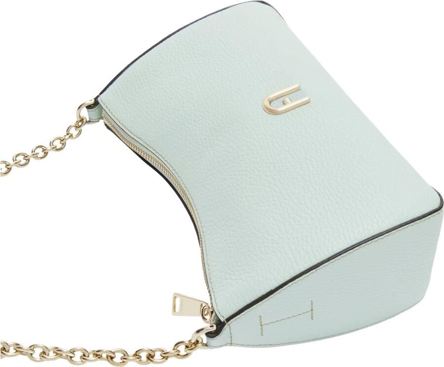Furla Lichtblauwe Leren Schoudertas Blue Dames - Foto 4