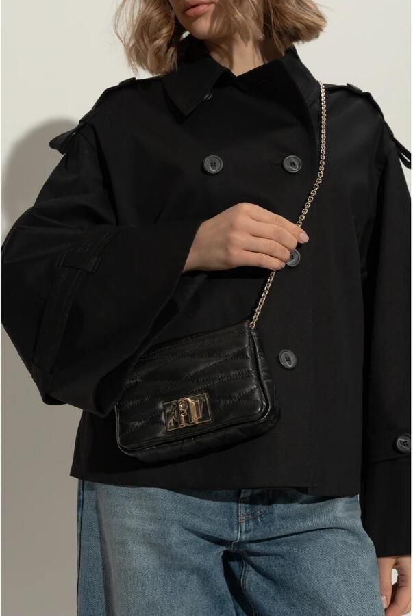 Furla Crossbody bags 1927 Mini Crossbody Soft in zwart - Foto 7