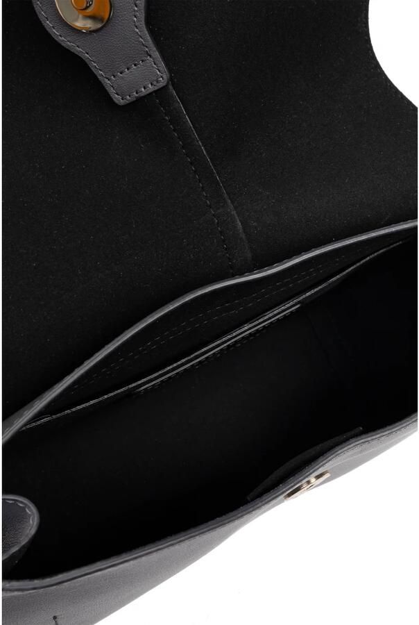 Furla Crossbody bags Flow M Top Handle in donkergrijs - Foto 4