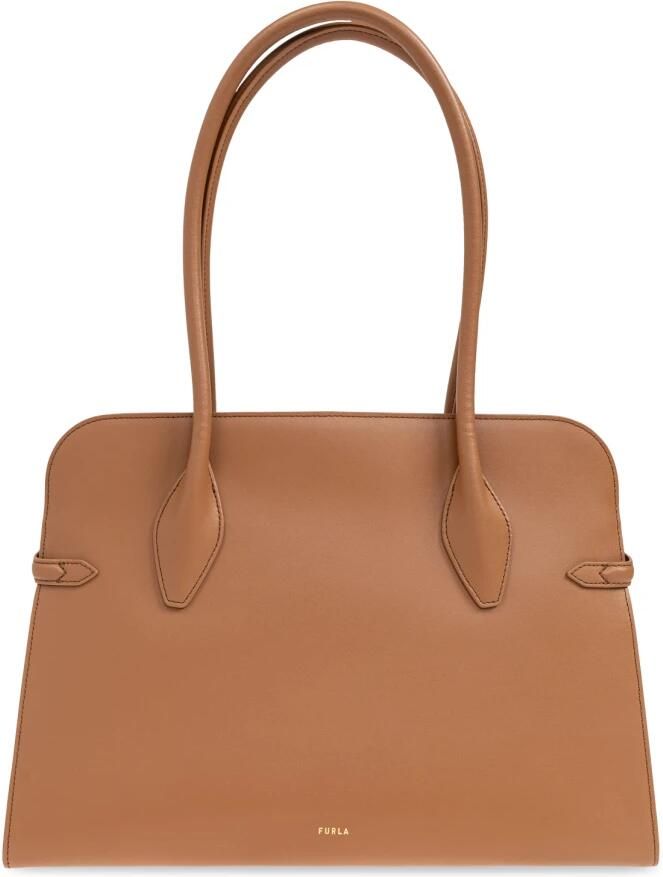 Furla Schoudertas Goccia Large Brown Dames - Foto 2