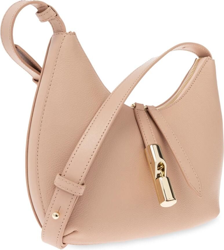 Furla Crossbody bags Goccia S Shoulder Bag in poeder roze - Foto 3
