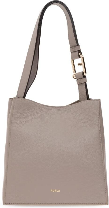 Furla Bucket bags Nuvola Mini Bucket Bag 2 in grijs - Foto 4