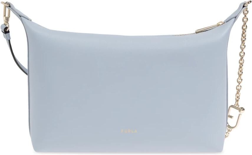 Furla Mini Nuvola Crossbody Tas in Pastelblauw Blue Dames - Foto 10