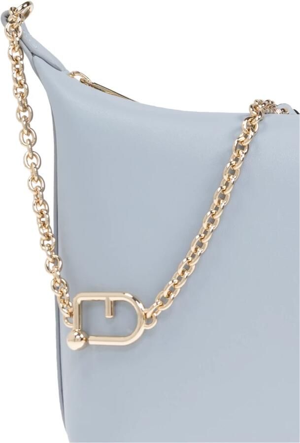 Furla Mini Nuvola Crossbody Tas in Pastelblauw Blue Dames - Foto 6