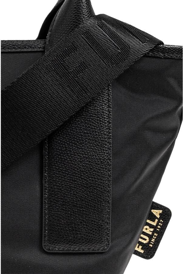 Furla Crossbody bags PIUMA S COLORBLOCK NERO VETIEVER HANDTASCHE in zwart - Foto 4