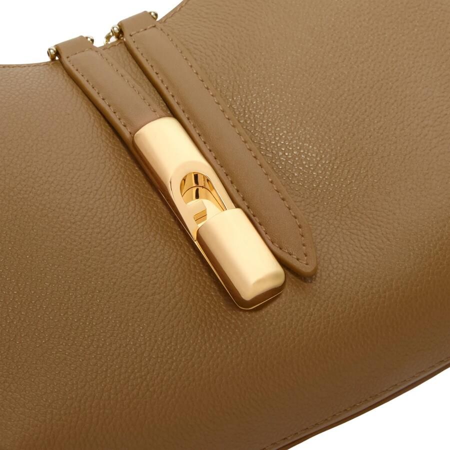 Furla Elegante Dames Schoudertas Goccia Stijl Beige Dames - Foto 2