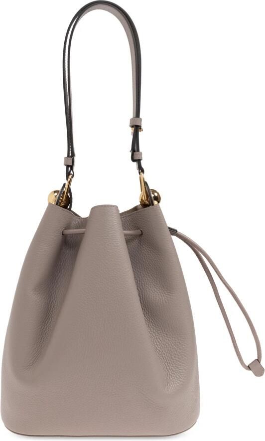 Furla Bucket bags Sfera S Stucco Gray Bucket Bag in grijs