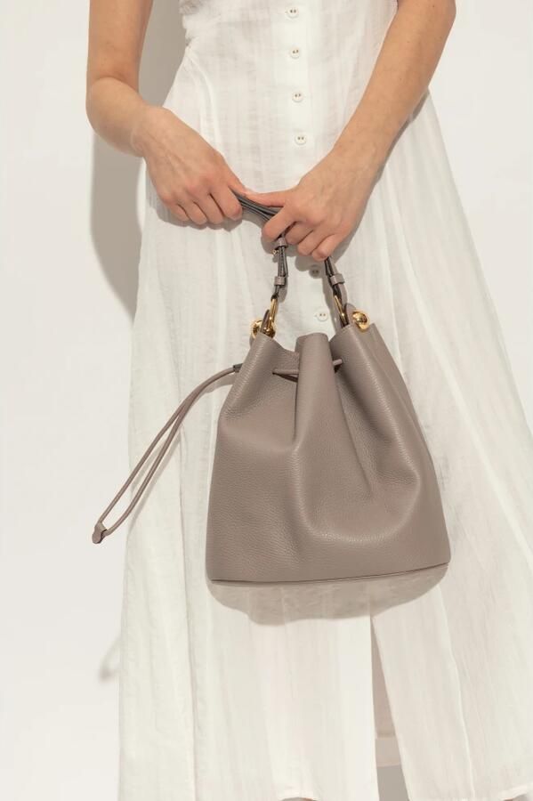Furla Bucket bags Sfera S Stucco Gray Bucket Bag in grijs - Foto 4