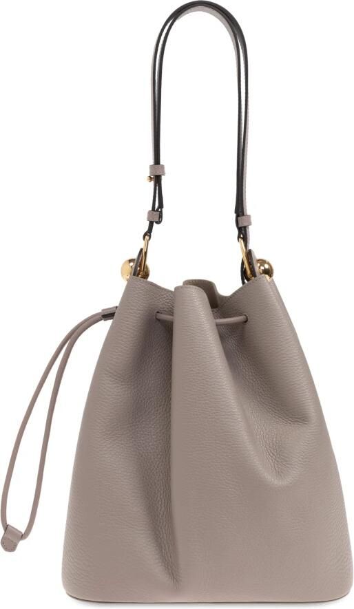 Furla Bucket bags Sfera S Stucco Gray Bucket Bag in grijs - Foto 6