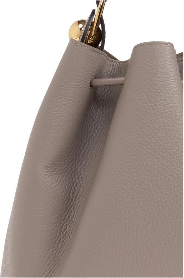 Furla Bucket bags Sfera S Stucco Gray Bucket Bag in grijs - Foto 5