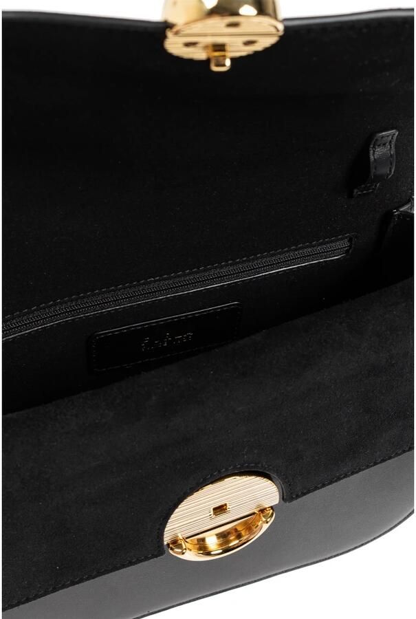 Furla Zwarte ronde crossbodytas met bolvormige sluiting Black Dames - Foto 5