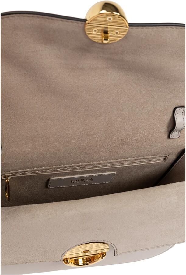 Furla Vanilla Crossbody Tas met Flap Sluiting Beige Dames - Foto 9