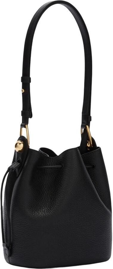 Furla Zwarte Mini Bucket Tas met Sfera Hardware Black Dames - Foto 11