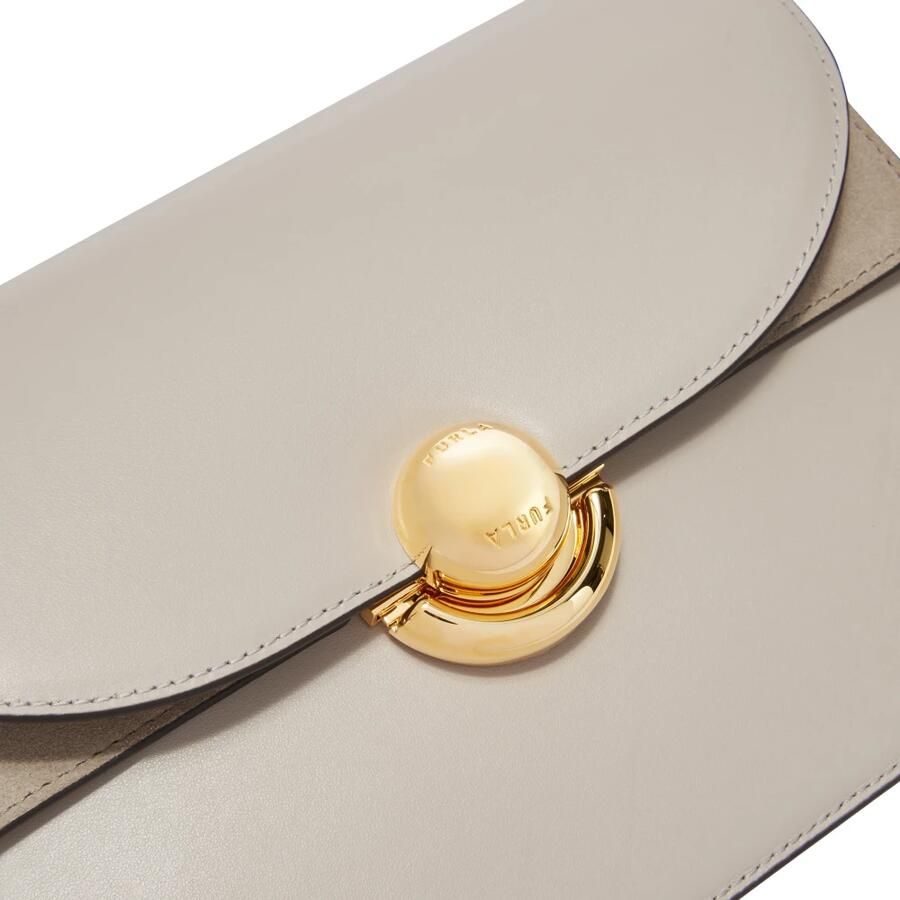 Furla Vanilla Crossbody Tas met Flap Sluiting Beige Dames - Foto 4