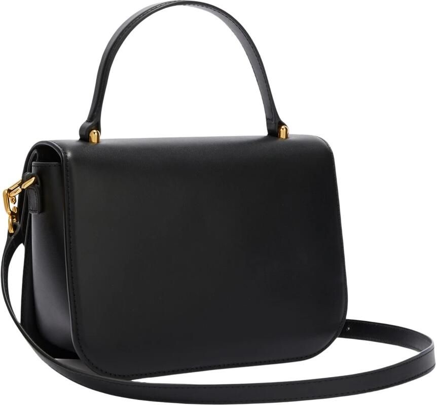Furla Zwarte Schoudertas met Gouden Bol Black Dames - Foto 4