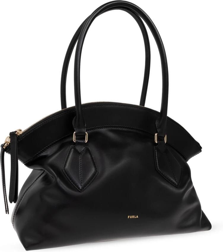Furla Erica M Tote Elegante Zwarte Handtas Black Dames - Foto 3