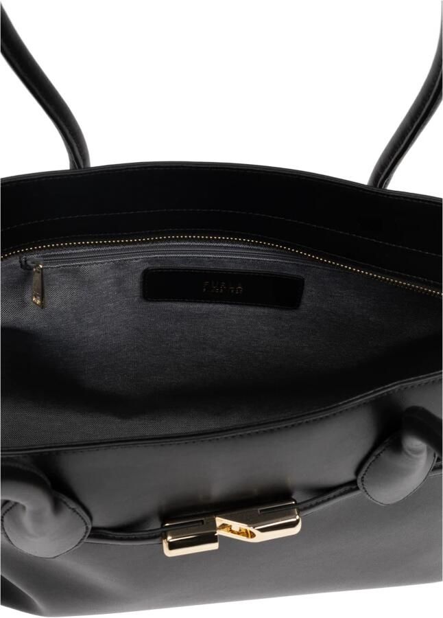 Furla Zwarte leren handtas Damescollectie Black Dames - Foto 9