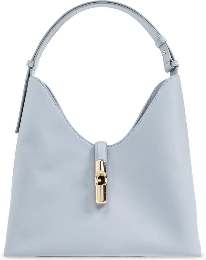 Furla Tas 'Goccia Medium Hobo' Blue Dames - Foto 6