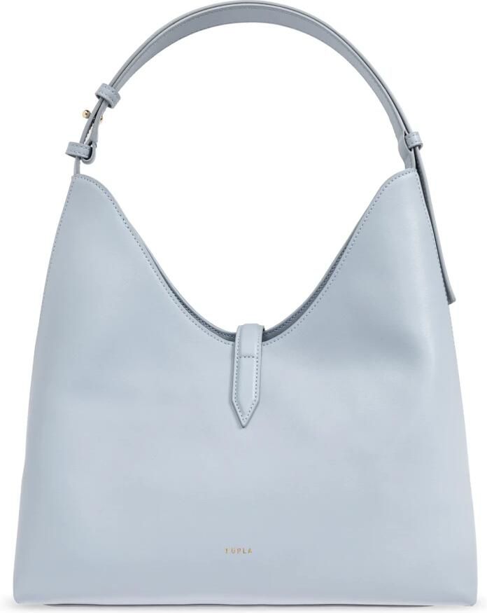 Furla Tas 'Goccia Medium Hobo' Blue Dames