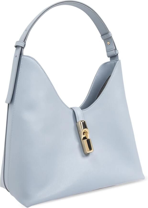 Furla Tas 'Goccia Medium Hobo' Blue Dames - Foto 5