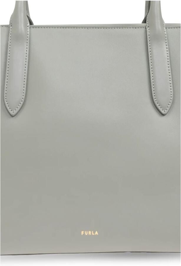 Furla Shoppers & Totes ' Meridiana L' Shopping Bag in grijs - Foto 4