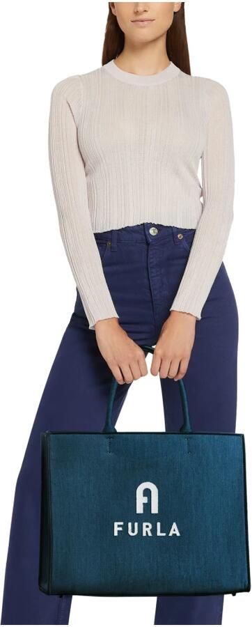 Furla Opportunity Medium shopper Blauw Dames - Foto 6