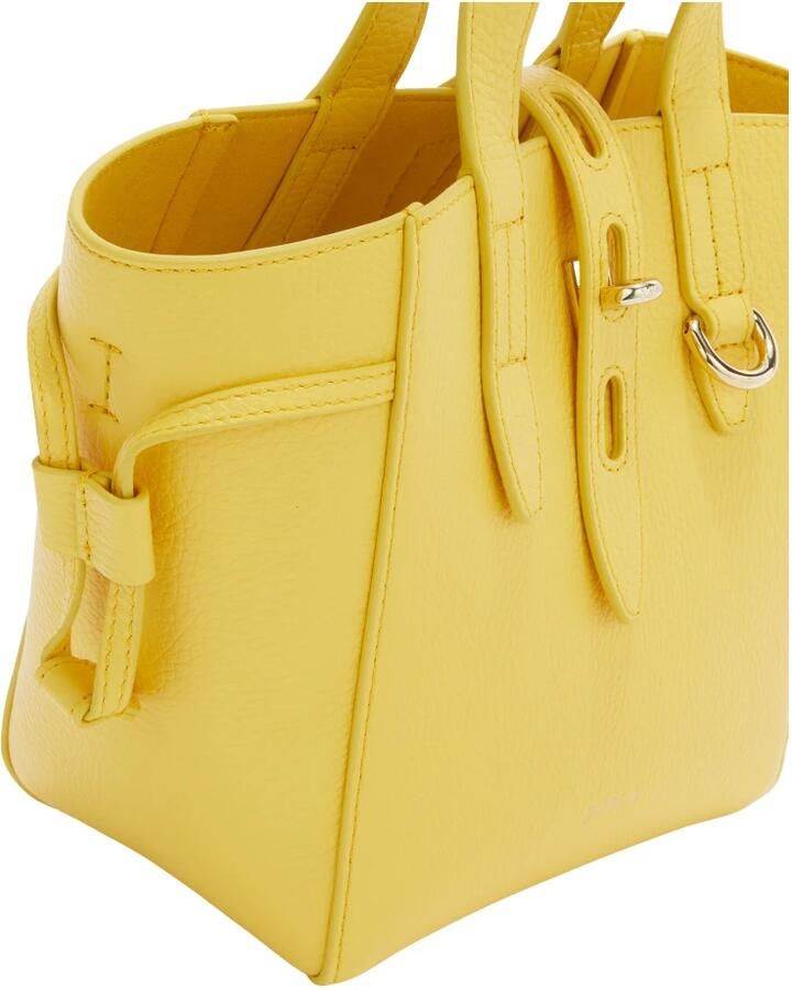 Furla Totes & shoppers Net Mini Tote in geel - Foto 5