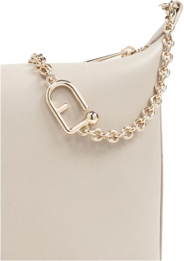 Furla Crossbody bags Nuvola Mini Crossbody Hobo in taupe - Foto 6