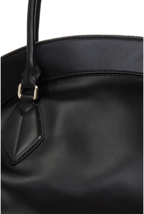 Furla Zwarte Erica Handtas met Architectonisch Ontwerp Black Dames - Foto 5