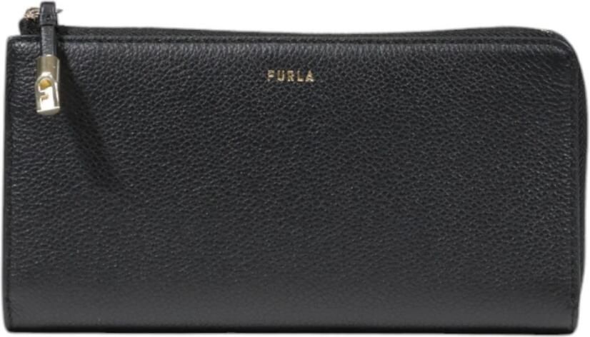 Furla Stijlvolle luxe leren damesportemonnee collectie Black Dames - Foto 3