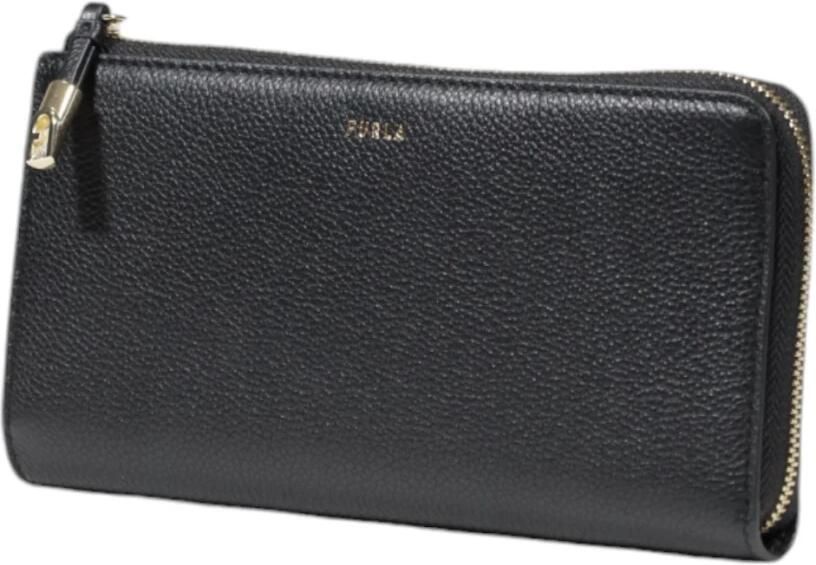 Furla Stijlvolle luxe leren damesportemonnee collectie Black Dames - Foto 2