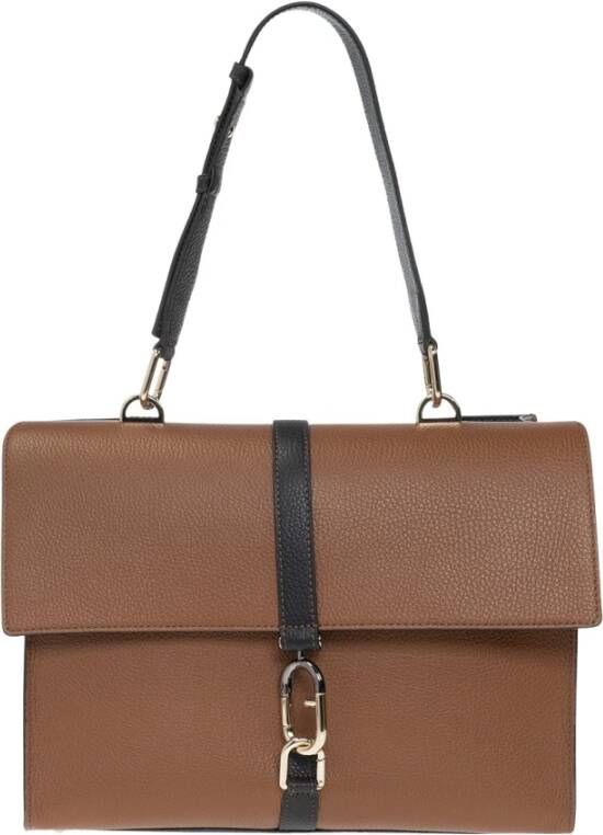 Furla Shoppers Narciso M Shoulder Bag in cognac