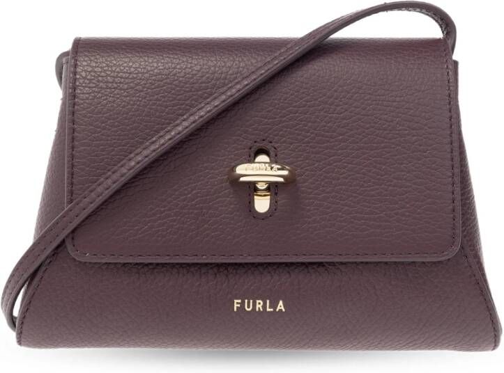 Furla Mini Net Crossbody Tas Rood Dames