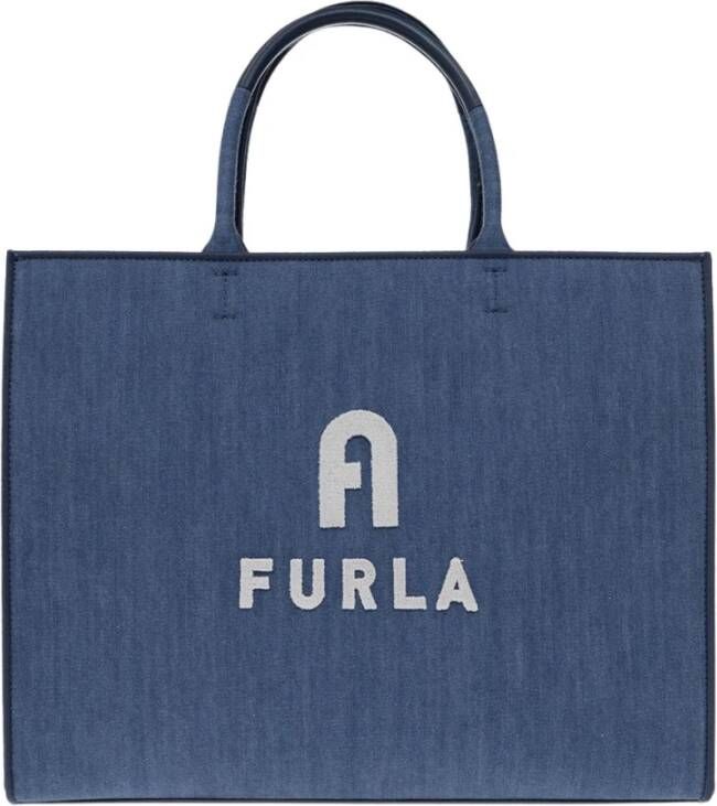 Furla Opportunity Medium shopper Blauw Dames