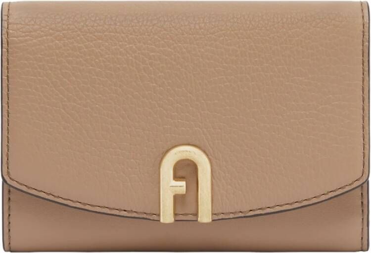 Furla Portefeuillekaarthouders Beige Dames