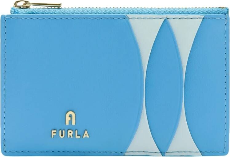 Furla Portemonnee kaarthouder Blauw Dames