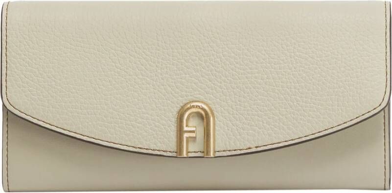Furla Primula Continental Wallet Beige Dames