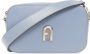 Furla Mini Crossbody Tas van Korrelig Kalfsleer Beige Dames - Thumbnail 3