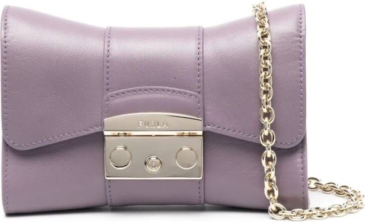 Furla Shoulder Bags Purple Dames